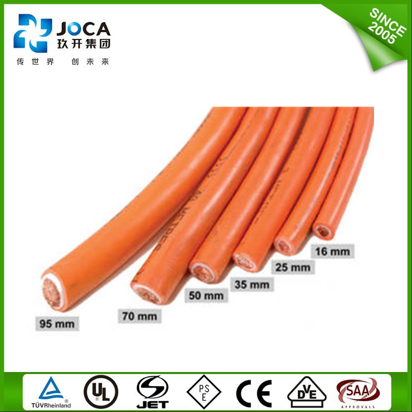 10mm2 Orange Double Insulation PVC Welding Cable