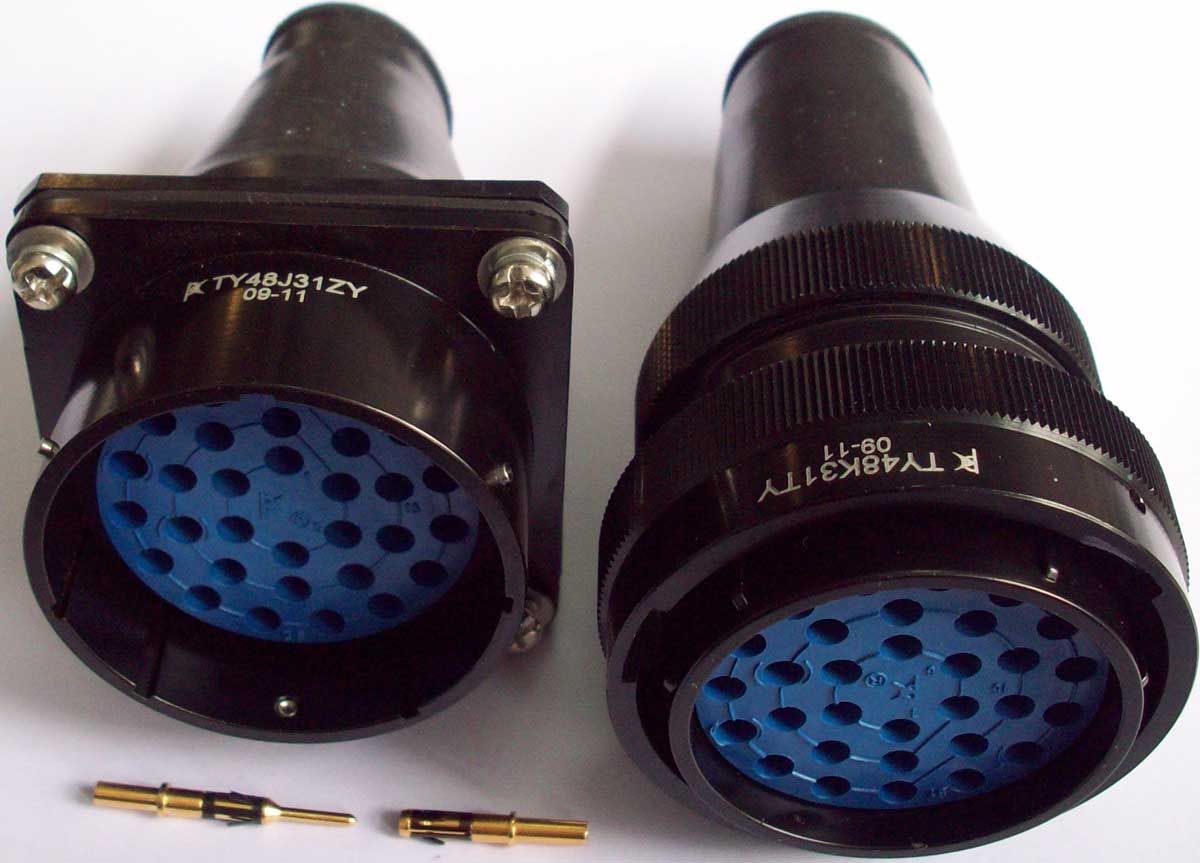 Ty48-31 Pins Bayonet Coupling Circular Connector