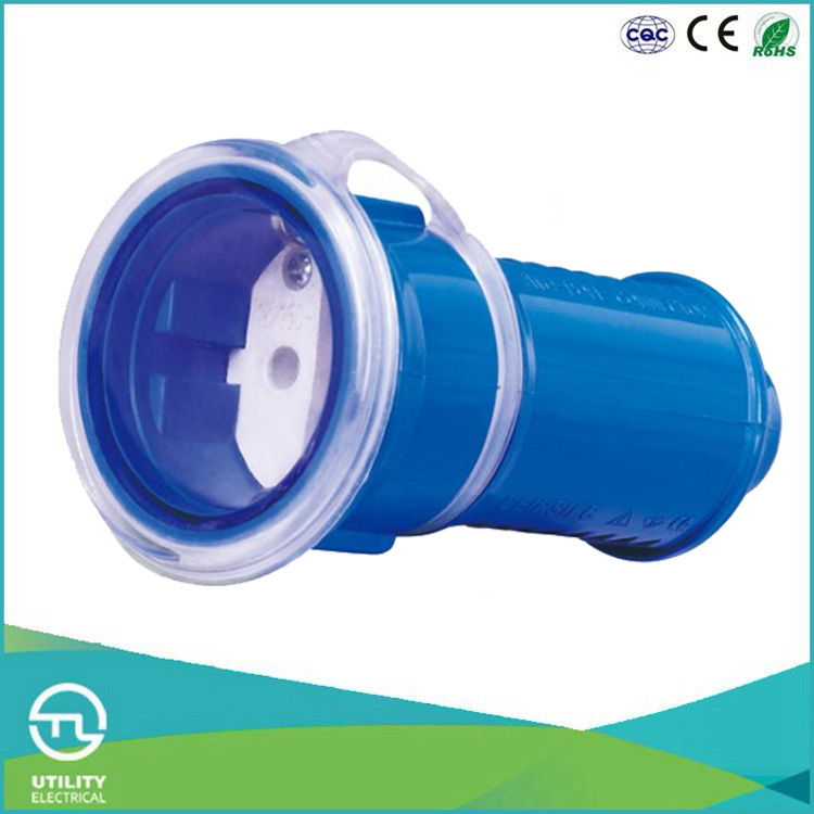 Schuko Female Connector German Style Industrial Plugs Sockets
