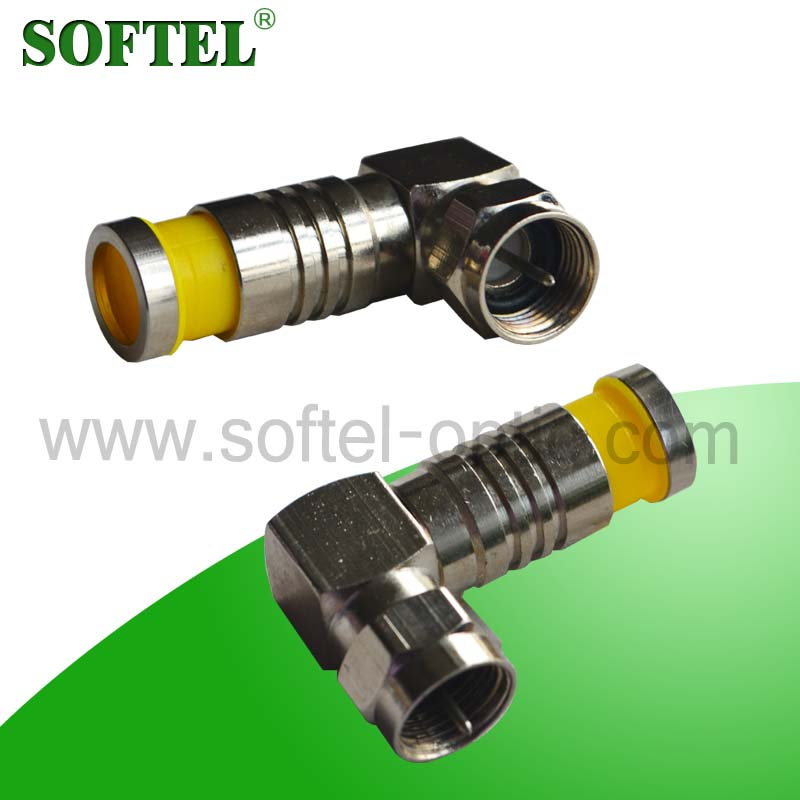 Rg11 90 Degree Connector Compression