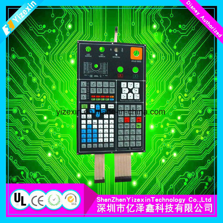 Embossing Metal Dome Membrane Keypad Keyboard Used for Instrumentation Equipment