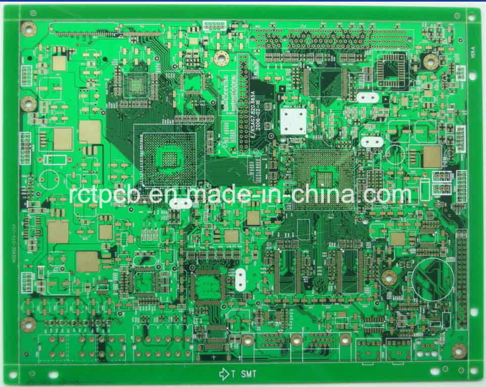 8 Layer BGA Rigid PCB with Enig