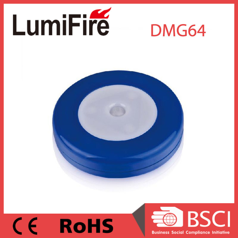6 LED Auto PIR Motion Small Mini Sensor Light, Kitchen Light, Dector Light with Magnet
