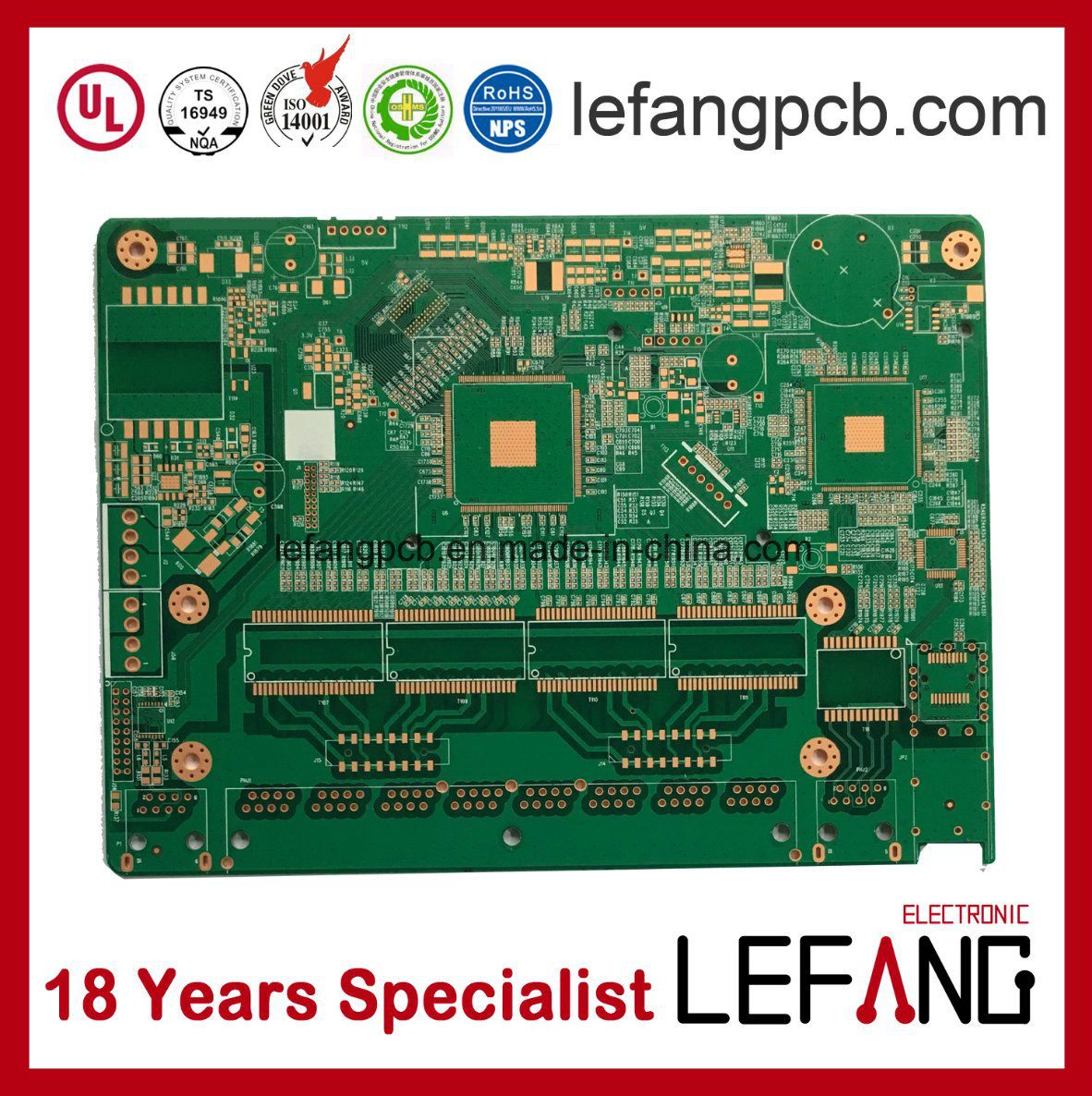 Data Recorder Printed Circuit Board for Vehicle
