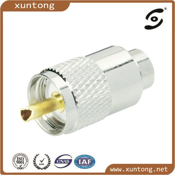 UHF Connector Plug, Straight 50 Ohm