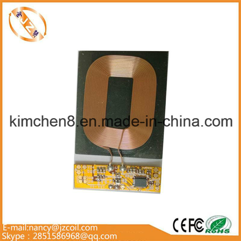 Ti Chip Wireless Charger Receiver Coil with PCBA