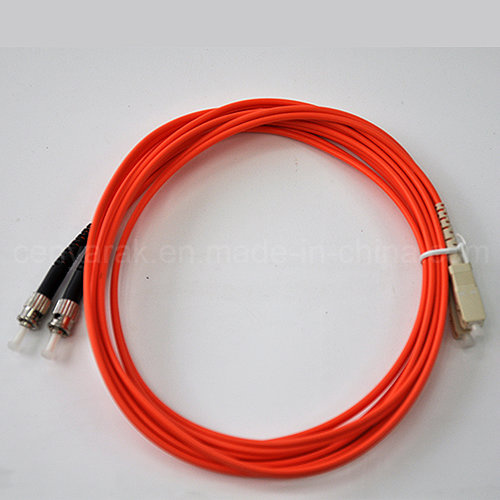 Fiber Optic Cable Patch Cord PC 3m 3.0/2.0mm 50/125 St-Sc