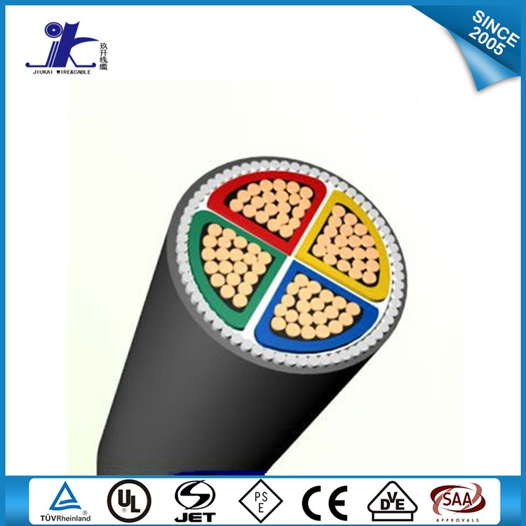 0.6/1kv 2 Core 3 Core 4 Core 5 Core Yjv Power Cable