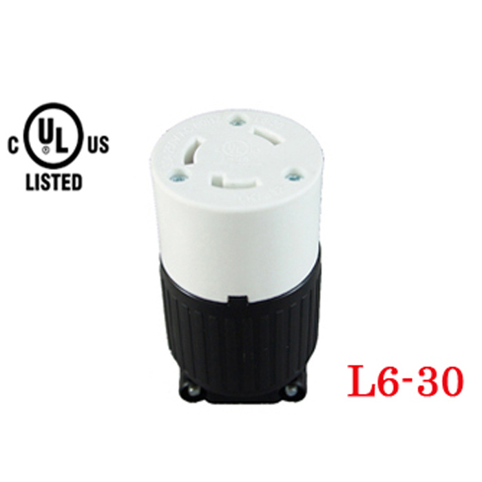 Wj-9331b 30A 250V L6-30c American Standard Connector, Outdoor Connector, UL Power Socket -NEMA L6-30c
