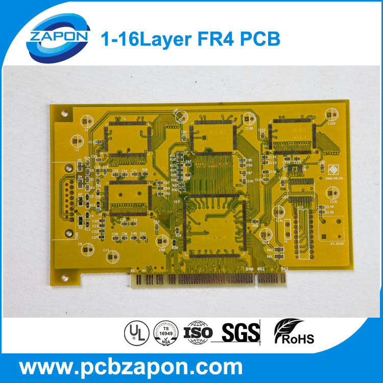Multi-Layer Yellow Color Solder Masker Printed Circuit Board PCB Board Made in China