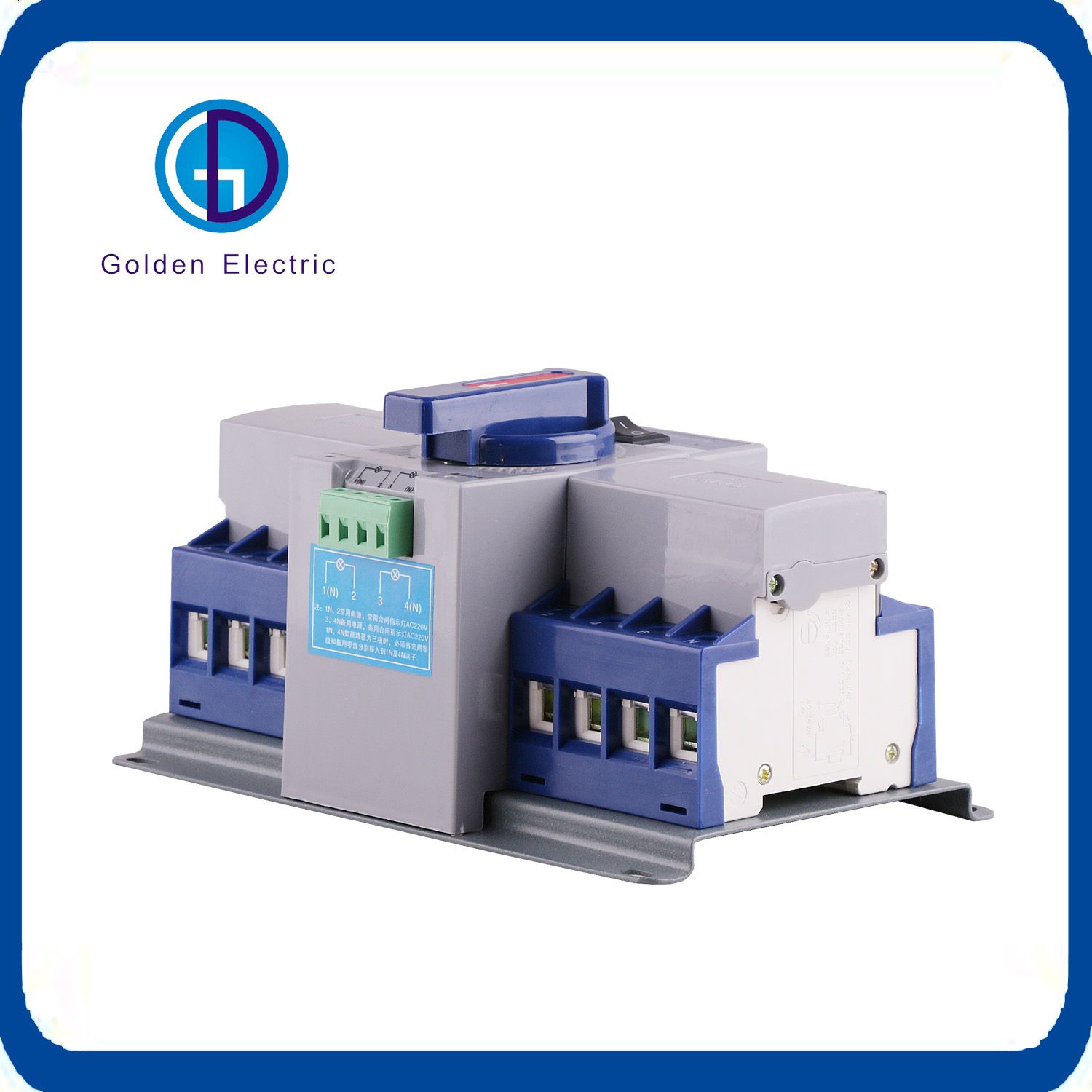 2p 3p 4p Electrical 16A ATS Switch