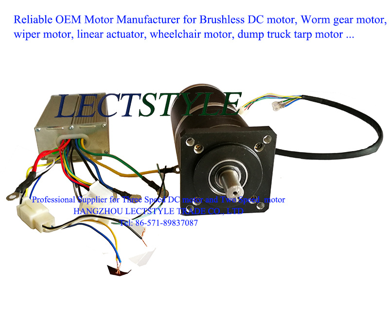 DC Brushless Variable Three Speed Motor