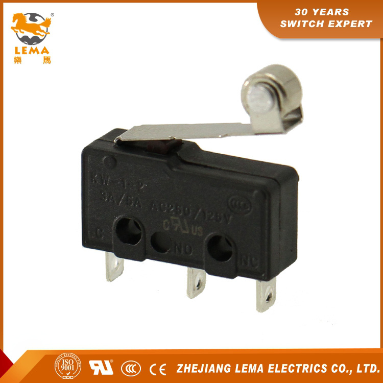 Lema Kw12-2 5A Roller Lever Mini Micro Switch