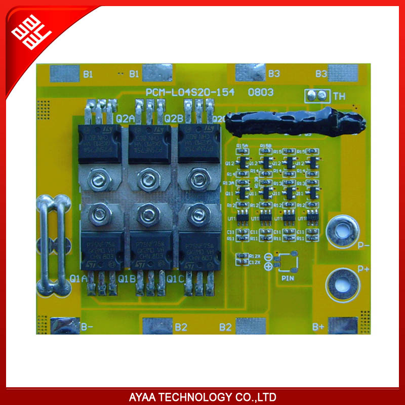 Tablet PCB for 12.8V LiFePO4 Battery Pack
