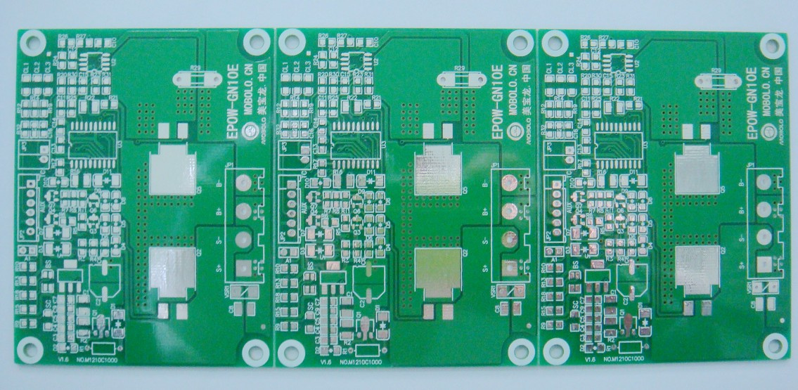 2layer Fr4 PCB with Green Double-Side Printed Circuit Board
