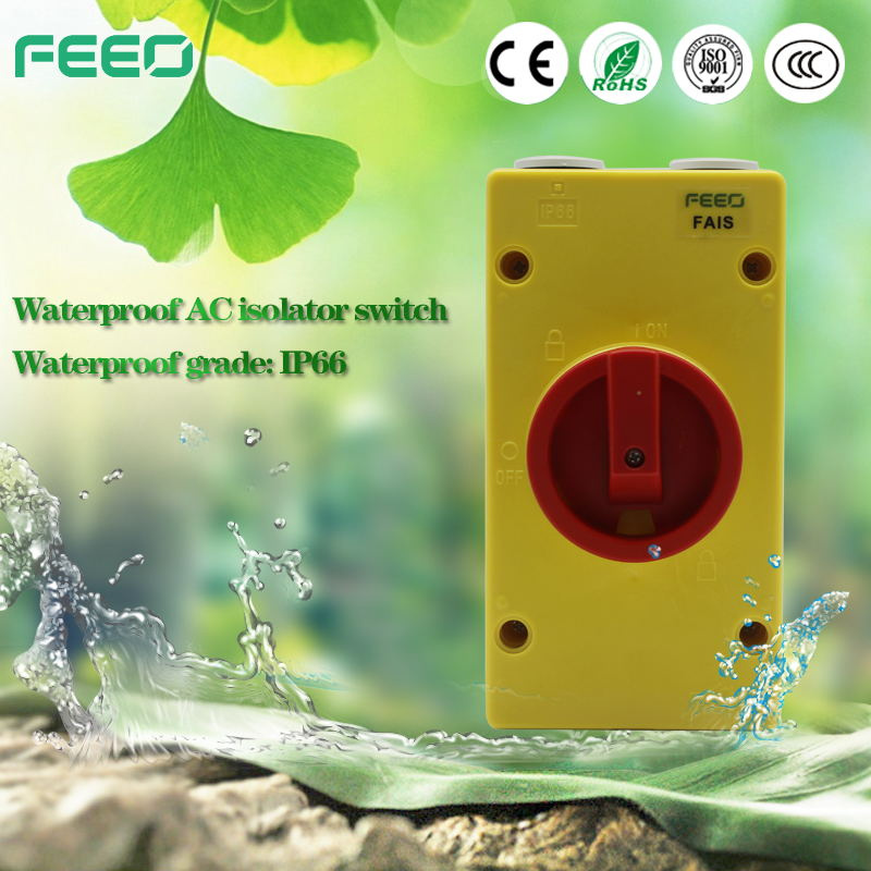 Made in China Single Pole 35A Fais Series Isolator Switch
