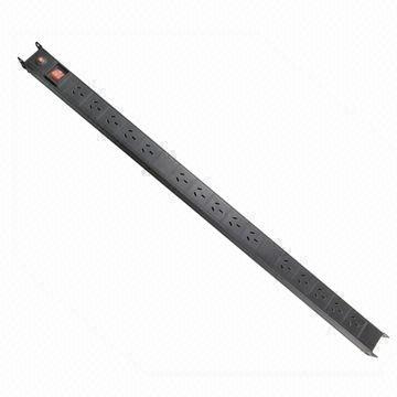 PDU/Australia Plug Socket, 15-Way, 10A, Size 1u