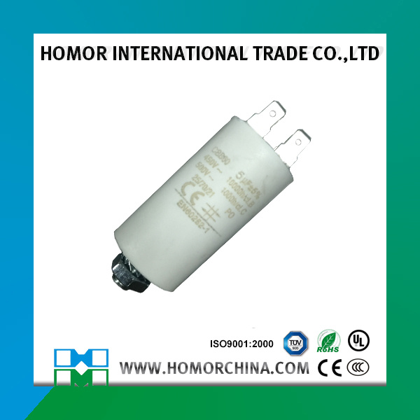 Polyester Film Capacitor Water Pump Motor Capacitor Cbb60
