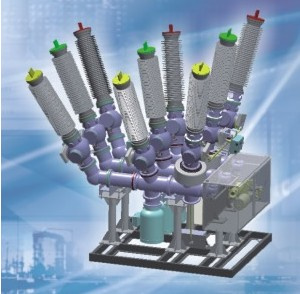 Sf6 Gas Insulated Composed of Circuit Breaker