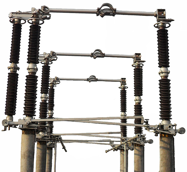 Gw17 Vertical Knee Type Disconnector 245kv