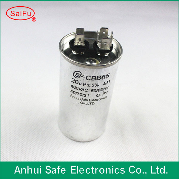 Cbb65 Round Aluminum Capacitor Top Covers