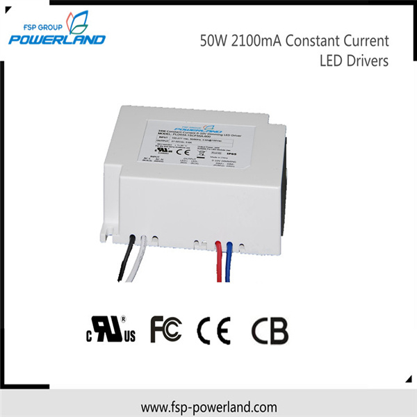TUV Approval 50W 2100mA Constant Current LED Driver