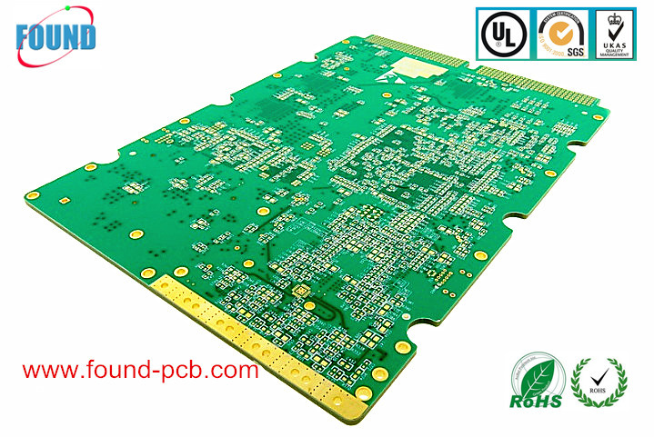 8 Layer HDI Blind Buried Vias PCB