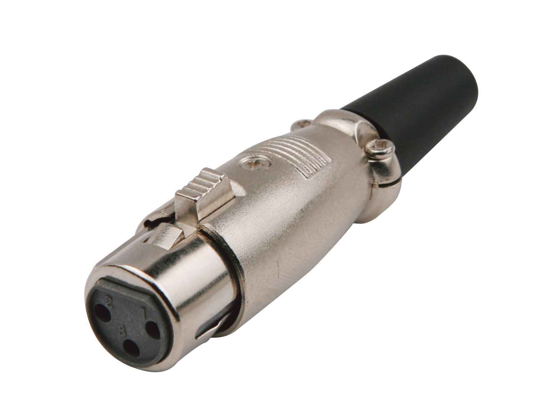 Microphone Connector for Microphone Cable and Mixer