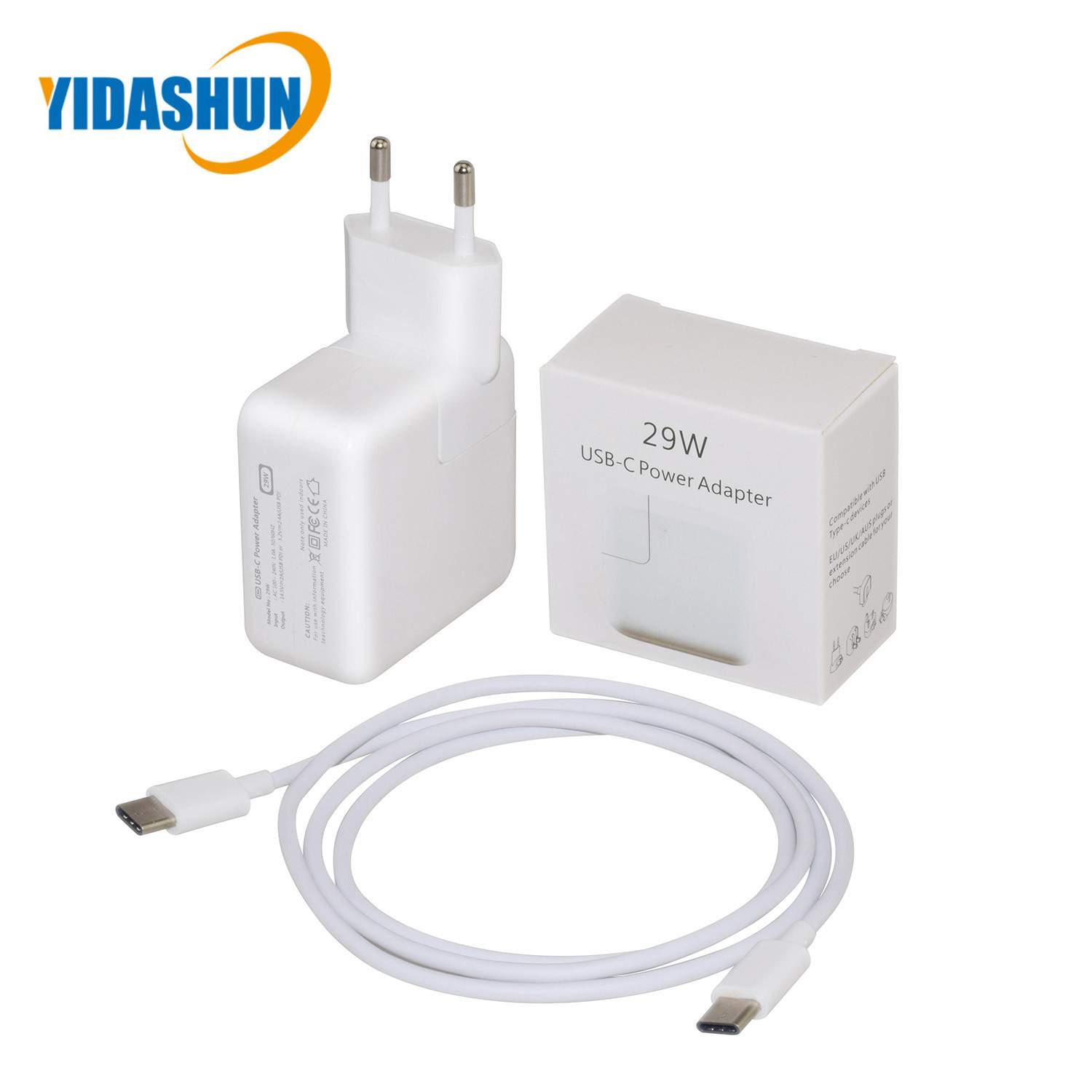29W USB-C Power Adapter Pd Type-C Charger for 2016 Apple MacBook