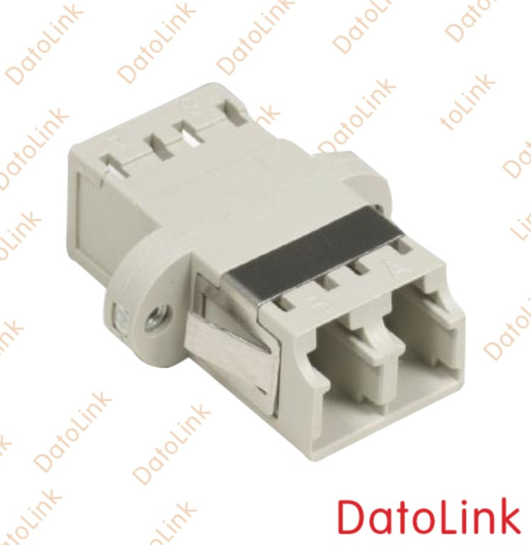 LC-Duplex-Adapters with Flange