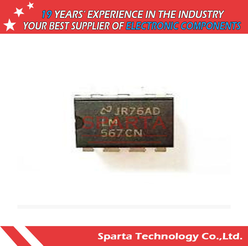 Lm567cn 567cn Lm567 8-Pdip Tone Decoder IC Integrated Circuit