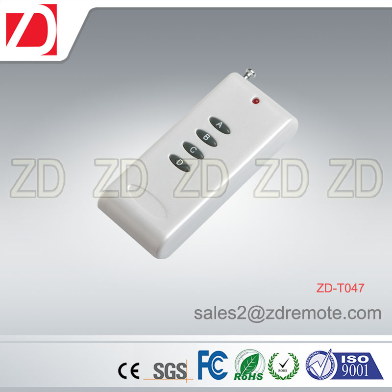 Long Working Distance Remote Control 433/315 4buttons