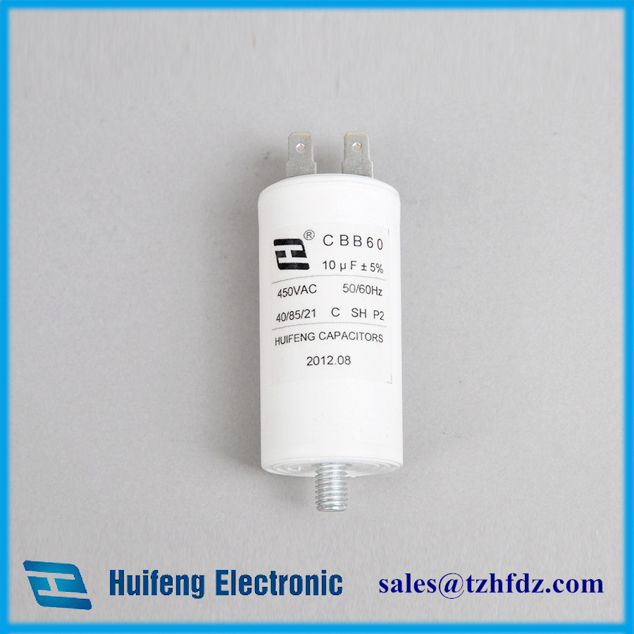 Cbb60 Motor Run Capacitor with Pins