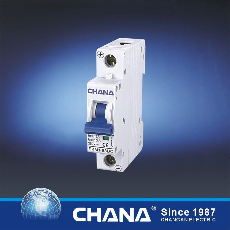 DC Mini Circuit Breaker for Solar Inverter System Ekl1-63DC
