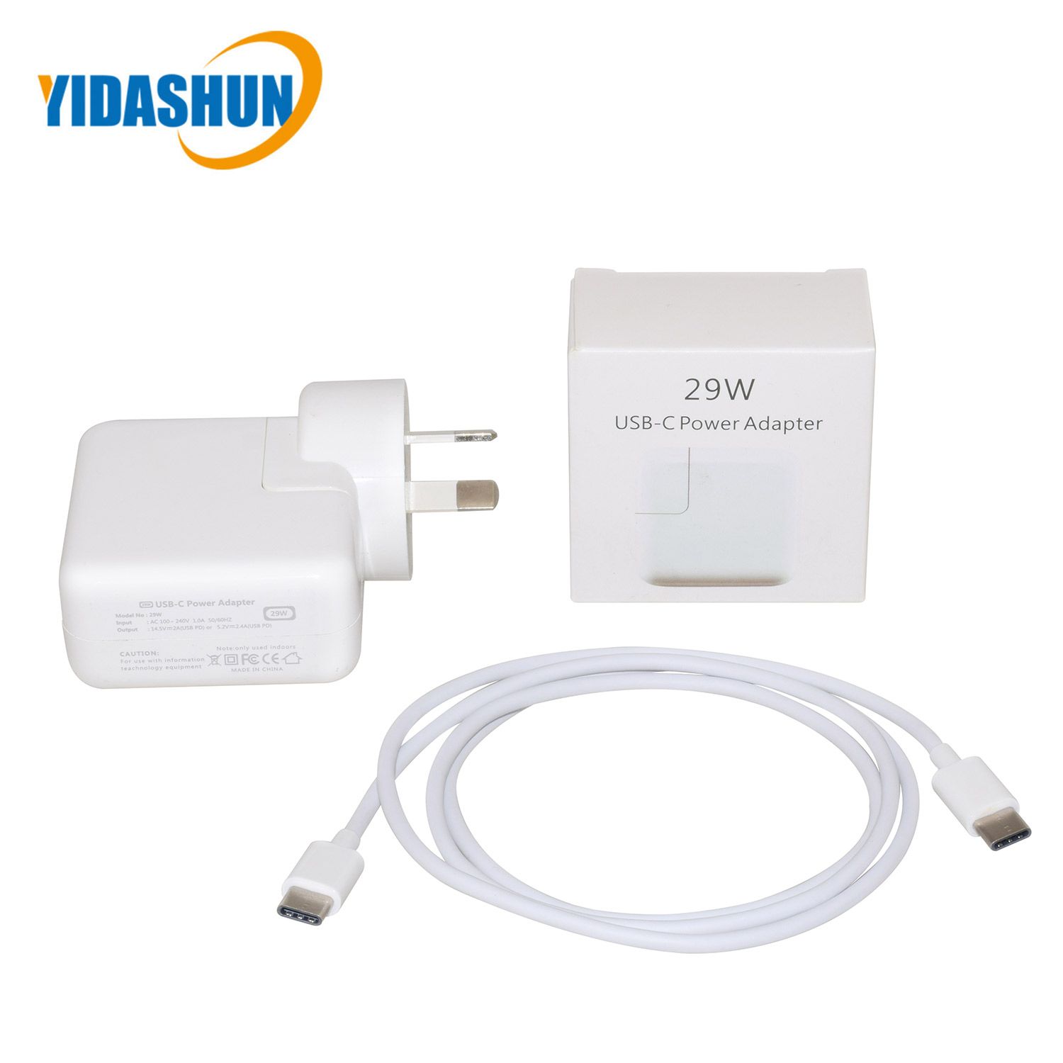 14.5V 2A Type-C 29W Power Adapter for MacBook