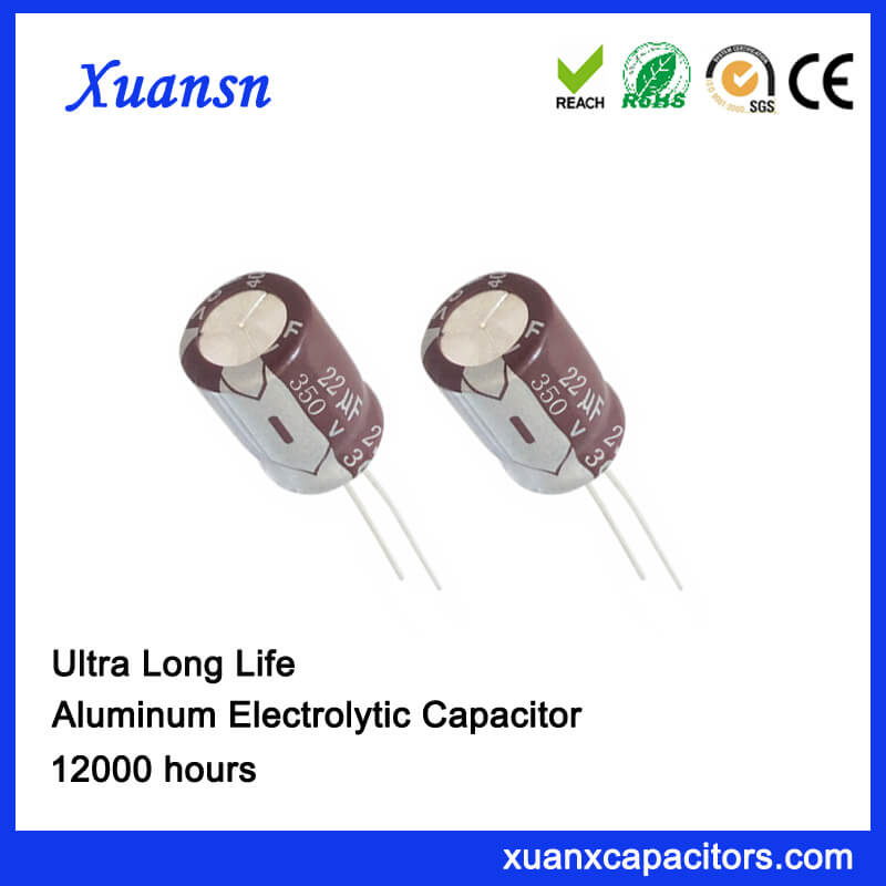22UF 350V 105c Capacitor Electrolytic 12000hours
