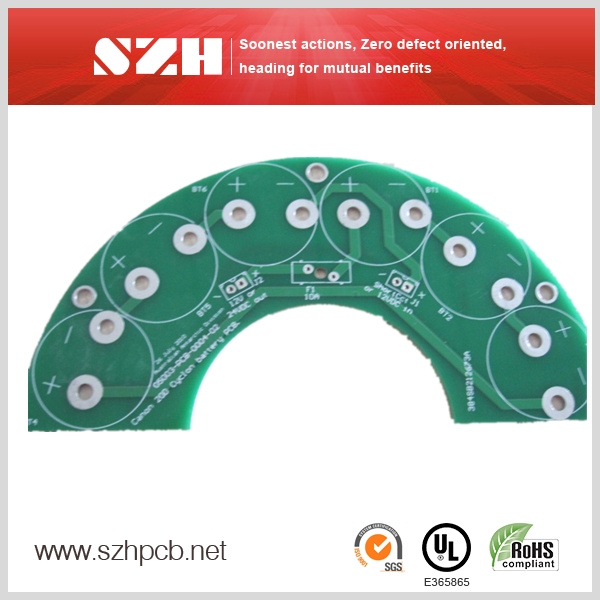 Double-Sided PCB with Lead-Free Hal Finishing