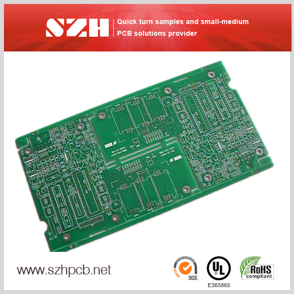 Leadfree Hal 2 Layer Circuit PCBA