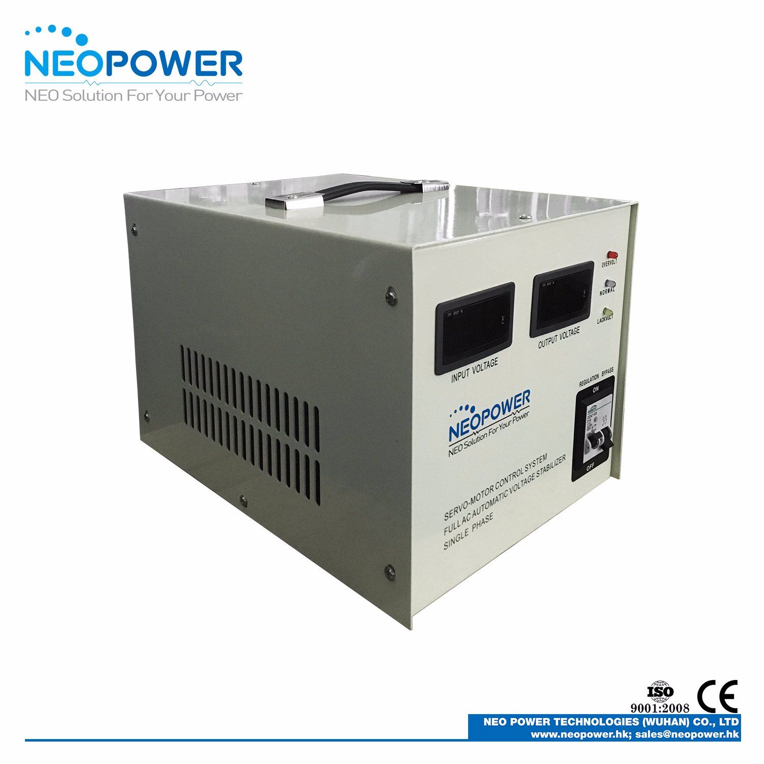 Industrial Voltage Protection Voltage Stabilizer 3kVA