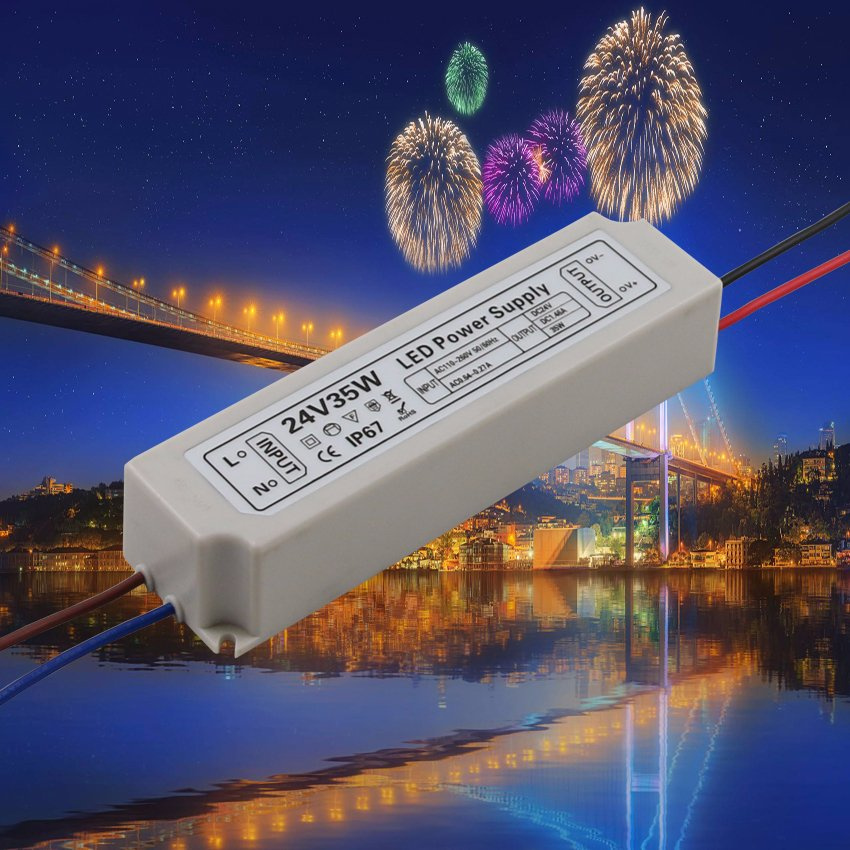 24V 1.5A 35W Waterproof LED Light Display Board Module Hts