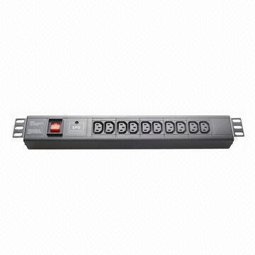 IEC Plug Socket, 10-Way 10A PDU