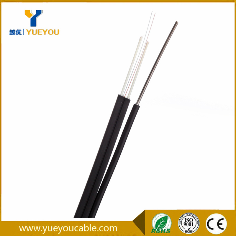 Supply 1 Core Singlemode Fiber Optic Drop Cable G657A Fiber