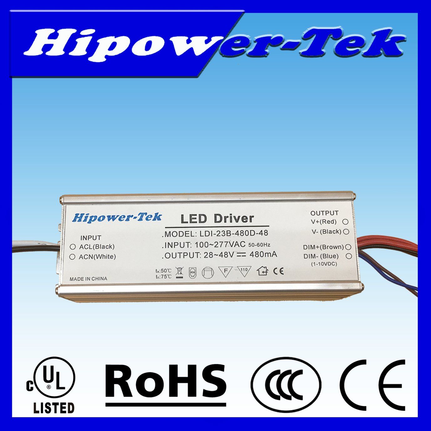 40 Constant Current Warranty 3 Years Economical Two-Stage Design Indoor LED Driver