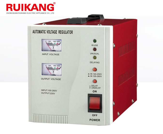1kw 220V AC Electronic Automatic Voltage Stabilizer for Household
