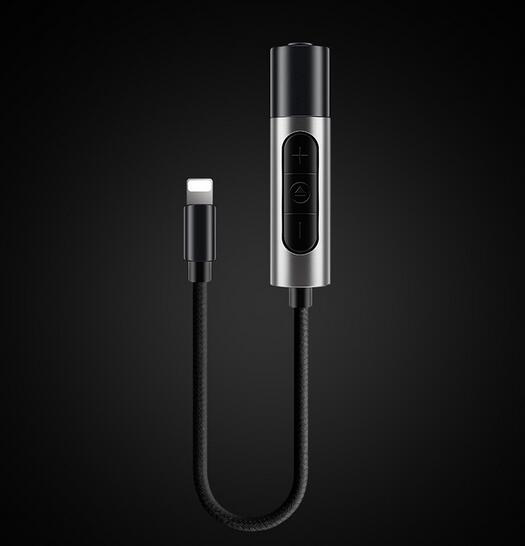 2 In1 Lightning to 3.5mm Headphone Jack Audio Adapter for Apple iPhone 7