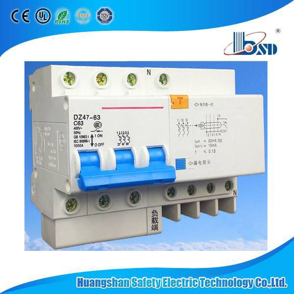 2 Pole 32AMP 30AMP ELCB Break 230V 4ka, 10mA ELCB