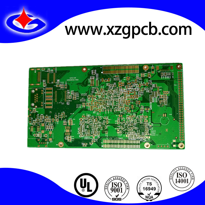 4layer Multilayer Imersion Gold Rigid Printed Circuit Board PCB