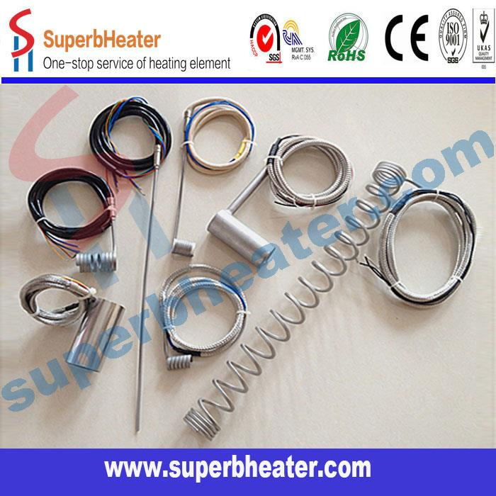 High Temperature Hot Runner Coil Heater