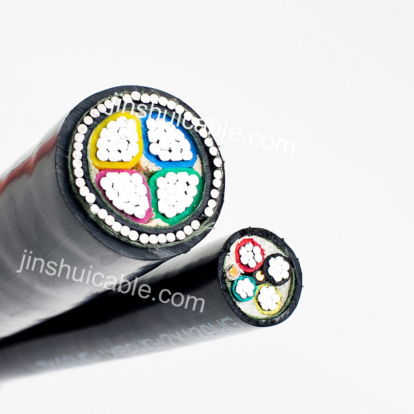 0.6/1kv Al / PVC / Sta / PVC Electric Power Cable