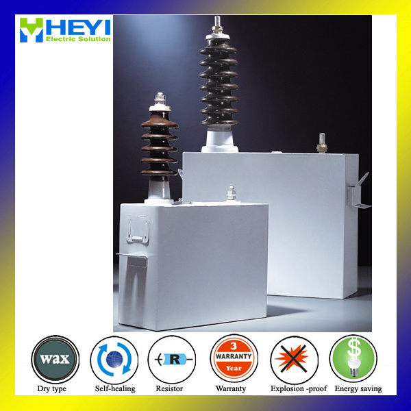 Metallized Polyester Film Capacitor for Capacitor Series Single Phase11kv